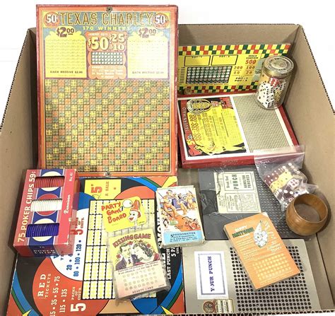 Punch Board Gambling for sale .